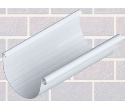 Водосточный желоб Белый 3м от производителя Альта-профиль по цене 550 р Водосточный желоб Белый 3м от производителя Альта-профиль по цене 550 р
