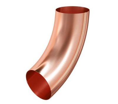 Колено трубы Медь 125/90 от производителя  Aquasystem по цене 4 499 р
