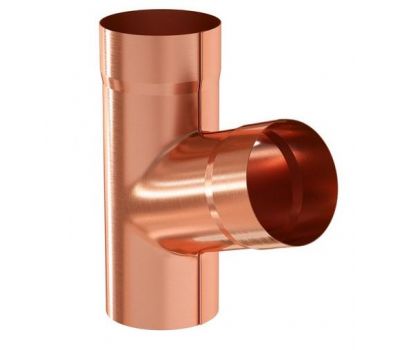 Тройник Медь 125/90 от производителя  Aquasystem по цене 9 752 р