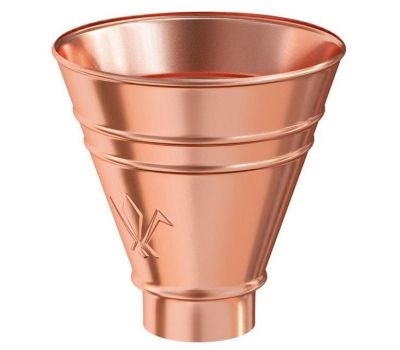 Воронка водосборная круглая Медь 150/100 от производителя Aquasystem по цене 13 549 р Воронка водосборная круглая Медь 150/100 от производителя Aquasystem по цене 13 549 р