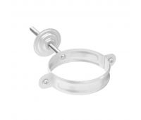 Комплект крепления трубы RAL 9003 Белый 125/90
