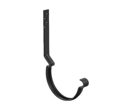 Крюк крепления желоба длинный модернизированный RAL 9005 Чёрный 125/90 от производителя Aquasystem по цене 408 р Крюк крепления желоба длинный модернизированный RAL 9005 Чёрный 125/90 от производителя Aquasystem по цене 408 р