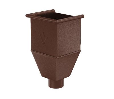 Воронка_водосборная удлиненая RAL 8017 Коричневый matt 150/100 от производителя  Aquasystem по цене 43 180 р