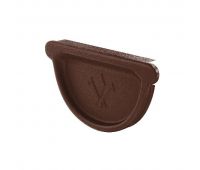 Заглушка универсальная с резиновым уплотнителем RAL 8017 Коричневый matt 150/100 Заглушка универсальная с резиновым уплотнителем RAL 8017 Коричневый matt 150/100