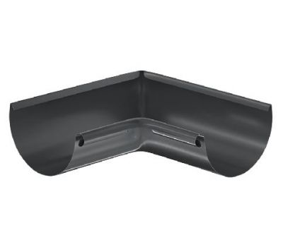 Угол желоба, внутренний 90° RAL 7024 Тёмно-серый 150/100 от производителя  Aquasystem по цене 2 630 р