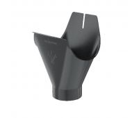 Воронка желоба RAL 7024 Тёмно-серый 125/90 Воронка желоба RAL 7024 Тёмно-серый 125/90