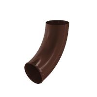 Колено сливное RAL 8017 Коричневый 125/90 Колено сливное RAL 8017 Коричневый 125/90
