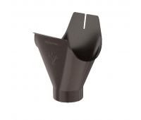 Воронка желоба RR 32 Тёмно Коричневый 125/90