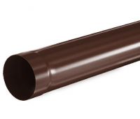 Труба водосточная RAL 8017 Тёмно Коричневый 1.00м 125/90