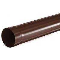 Труба водосточная RAL 8017 Коричневый 3.00м 125/90 Труба водосточная RAL 8017 Коричневый 3.00м 125/90
