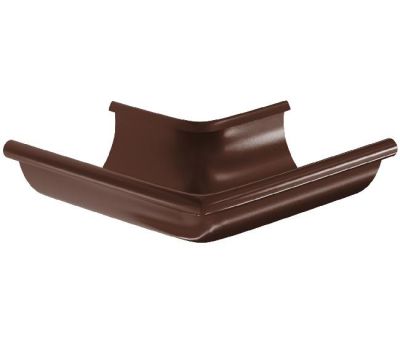 Угол желоба, наружный 90° RAL 8017 Тёмно Коричневый 125/90 от производителя Aquasystem по цене 2 208 р Угол желоба, наружный 90° RAL 8017 Тёмно Коричневый 125/90 от производителя Aquasystem по цене 2 208 р
