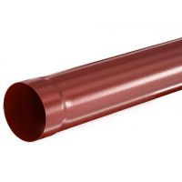 Труба водосточная RR 29 Бургундский 1.00м 125/90 Труба водосточная RR 29 Бургундский 1.00м 125/90