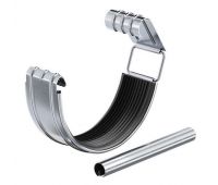 Соединитель желоба с резиновым уплотнителем Оцинкованный 150/100 Соединитель желоба с резиновым уплотнителем Оцинкованный 150/100