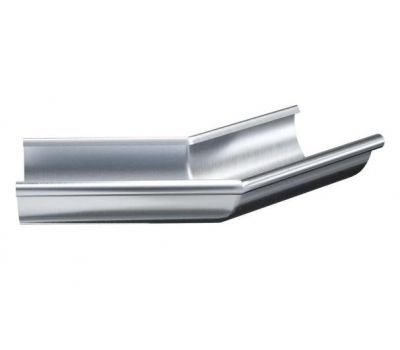 Угол желоба, наружный 135° Оцинкованный 125/90 от производителя  Aquasystem по цене 2 148 р