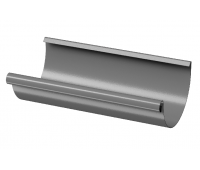 Водосточный желоб 3 м ГРАФИТ (RAL 7024) Водосточный желоб 3 м ГРАФИТ (RAL 7024)