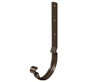 Карнизный крюк длинный D125, КАШТАН (RAL 8017) от производителя  Docke по цене 460 р