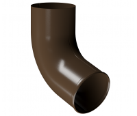 Отвод трубы D90, КАШТАН (RAL 8017) Отвод трубы D90, КАШТАН (RAL 8017)