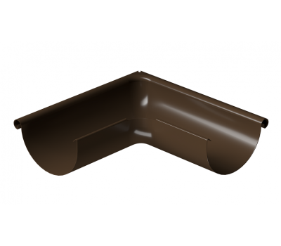 Угол внешний 90° D125 КАШТАН (RAL 8017) от производителя  Docke по цене 1 815 р