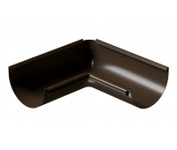 Угол внутренний 90° D125 КАШТАН (RAL 8017) Угол внутренний 90° D125 КАШТАН (RAL 8017)