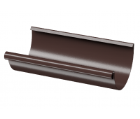 Водосточный желоб 3 м ШОКОЛАД (RAL 8019) Водосточный желоб 3 м ШОКОЛАД (RAL 8019)