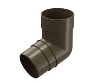 Колено 72˚ Premium ПВХ Каштан Колено 72˚ Premium ПВХ Каштан