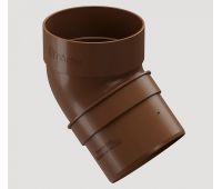 Колено трубы 45° Светло-коричневый Колено трубы 45° Светло-коричневый