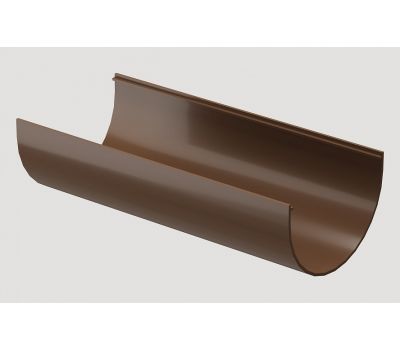Водосточный желоб 3м Светло-коричневый от производителя Docke по цене 498 р Водосточный желоб 3м Светло-коричневый от производителя Docke по цене 498 р