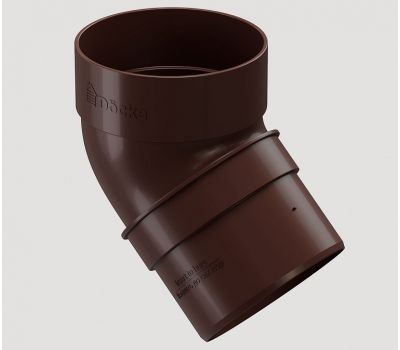 Колено трубы 45° Тёмно-коричневый от производителя Docke по цене 210 р Колено трубы 45° Тёмно-коричневый от производителя Docke по цене 210 р