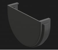 Заглушка желоба Premium Графит Заглушка желоба Premium Графит