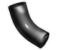 Колено трубы Чёрный (RAL 9005) Колено трубы Чёрный (RAL 9005)