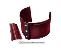 Кронштейн трубы (на кирпич) Вишневый (RAL 3005)