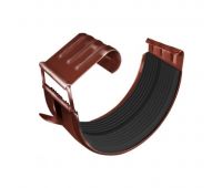 Соединитель для желоба Кирпичный (RAL 8004) Соединитель для желоба Кирпичный (RAL 8004)