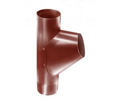 Тройник трубы Кирпичный (RAL 8004) от производителя Grand Line по цене 3 090 р Тройник трубы Кирпичный (RAL 8004) от производителя Grand Line по цене 3 090 р