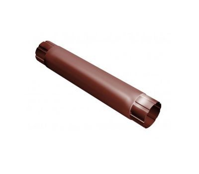 Труба соединительная Кирпичный (RAL 8004) от производителя Grand Line по цене 830 р Труба соединительная Кирпичный (RAL 8004) от производителя Grand Line по цене 830 р