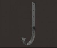 Кронштейн желоба металл Lux Графит Кронштейн желоба металл Lux Графит