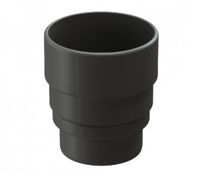Муфта-Переходник ПВХ Графит от производителя Docke по цене 657 р Муфта-Переходник ПВХ Графит от производителя Docke по цене 657 р