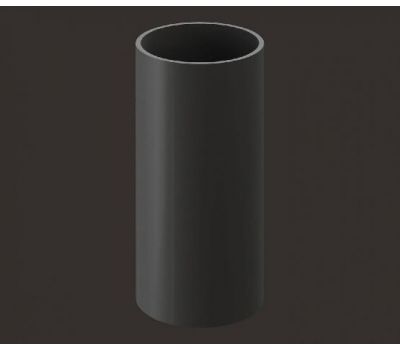 Труба для водостока 3 м Lux ПВХ Графит от производителя Docke по цене 1 159 р Труба для водостока 3 м Lux ПВХ Графит от производителя Docke по цене 1 159 р