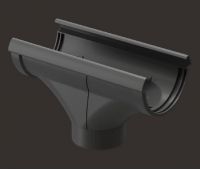 Воронка желоба пластик Lux ПВХ Графит Воронка желоба пластик Lux ПВХ Графит