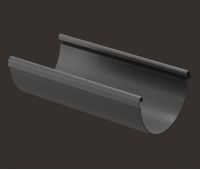 Водосточный желоб 3 м Lux ПВХ Графит Водосточный желоб 3 м Lux ПВХ Графит