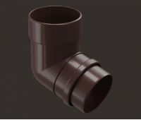 Колено трубы 72° Шоколад Колено трубы 72° Шоколад