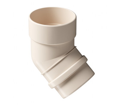 Колено 45˚ Lux ПВХ Латте от производителя Docke по цене 392 р Колено 45˚ Lux ПВХ Латте от производителя Docke по цене 392 р