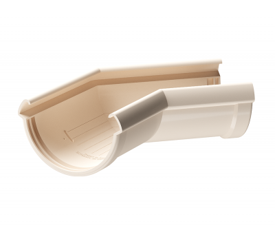 Угол желоба универсал 135° Lux ПВХ Латте от производителя Docke по цене 1 425 р Угол желоба универсал 135° Lux ПВХ Латте от производителя Docke по цене 1 425 р