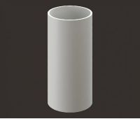 Труба водосточная 3 м Lux ПВХ Пломбир Труба водосточная 3 м Lux ПВХ Пломбир