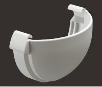 Заглушка желоба универсальная Lux ПВХ Пломбир Заглушка желоба универсальная Lux ПВХ Пломбир