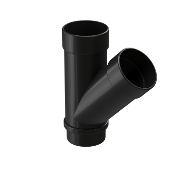 Тройник 45° Карбон от производителя Docke по цене 1 200 р Тройник 45° Карбон от производителя Docke по цене 1 200 р